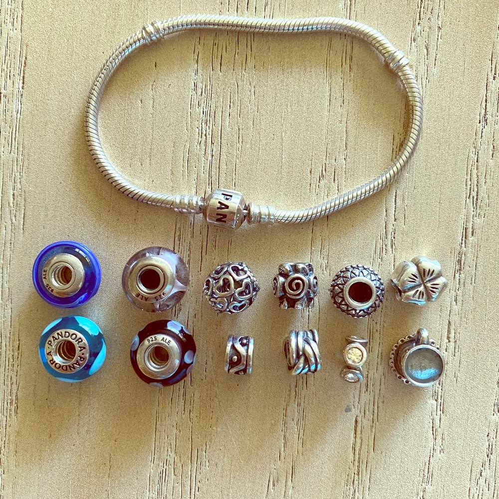 Pandora Bracelet & Charms